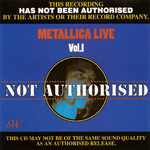 METALLICA LIVE - VOL.I