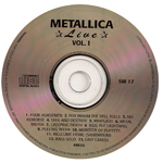 METALLICA LIVE - VOL.I