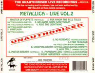 LIVE VOL. 2 (RE-ISSUE) (WHITE COVER)