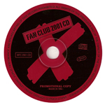 FAN CLUB 2001 (RED LABEL)