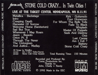 STONE COLD CRAZY