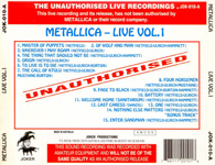 LIVE VOL. 1 (RE-ISSUE) (WHITE COVER)