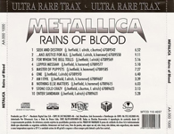 RAINS OF BLOOD (MUSIC TAPE) # 3