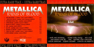 RAINS OF BLOOD (MUSIC TAPE) # 2