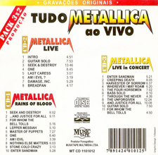 TUDO METALLICA