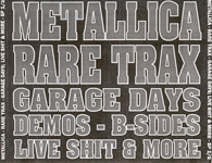 RARE TRAX GARAGE DAYS DEMOS – B-SIDES LIVE SHIT &amp; MORE